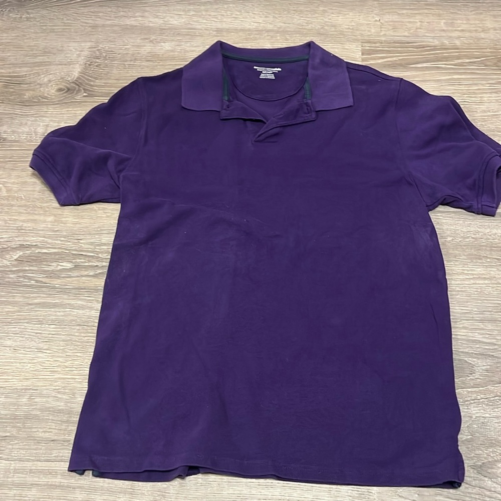 Amazon Essentials - Collared Shirt - Purple - Small *FREE